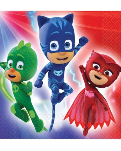 PJ Masks Lunch Napkins 16pk