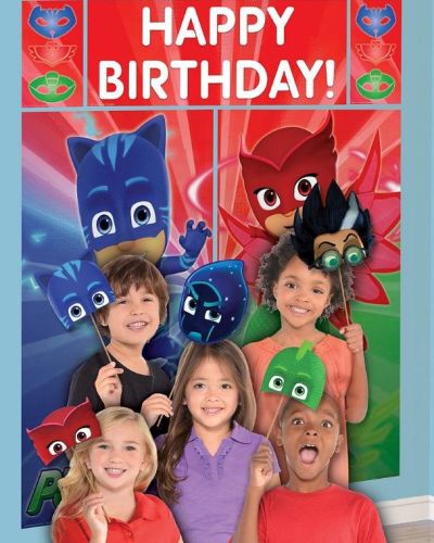 PJ Masks Scene Setter with Photo Props