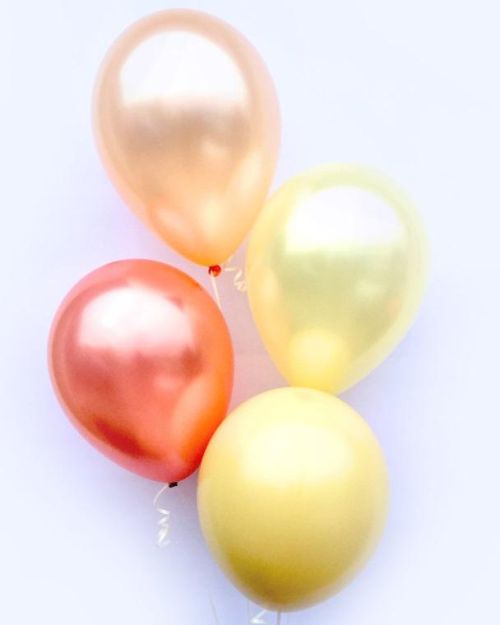 Plain Balloon Mix – Blushing 12pk
