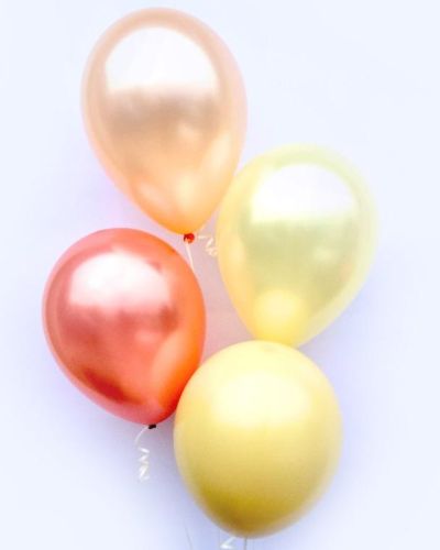 Plain Balloon Mix – Blushing 12pk
