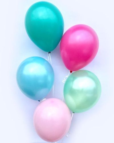 Plain Balloon Mix – Sherbet 12pk