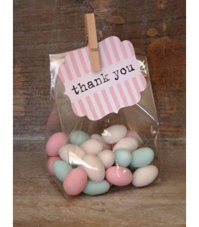 Clear Gift Bags – Large