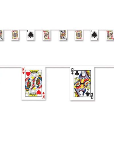 Playing Card Pennant Banner