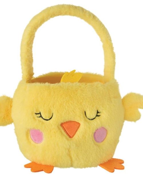 Chick Plush Easter Basket