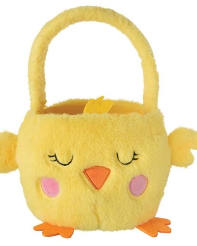 Chick Plush Easter Basket