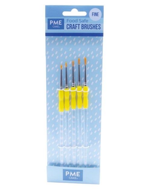 PME Craft Brushes Set of 5 – Fine