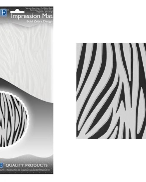 PME Bold Zebra Impression Mat