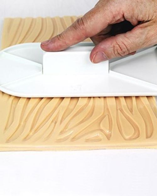 PME Bold Zebra Impression Mat