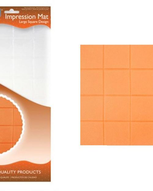PME Large Squares Impression Mat