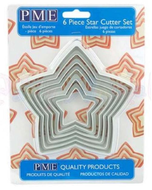 PME Star Cutters 6pce Set