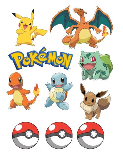 Edible Icing Image – Pokemon Icons