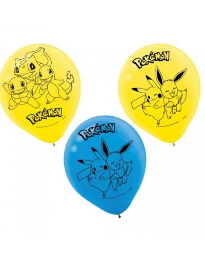 Pokemon Balloons 6pk