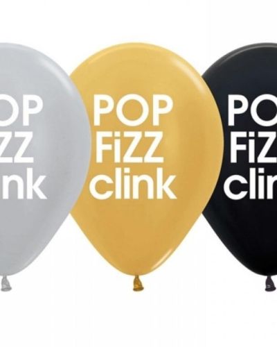 Pop Fizz Clink Balloons 5pk