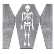 Pop Out Skeleton Coffin Napkins 16pk