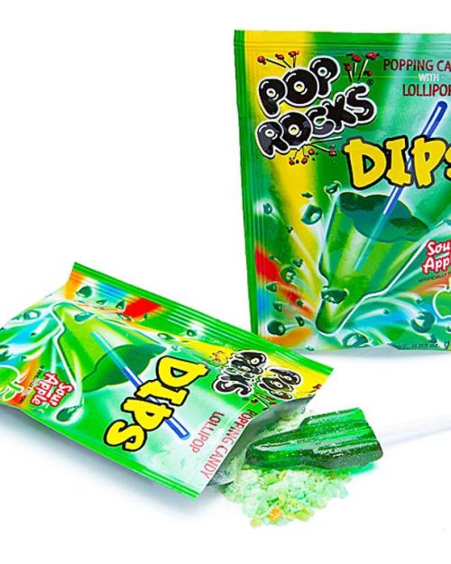 Pop Rocks Dips – Sour Apple