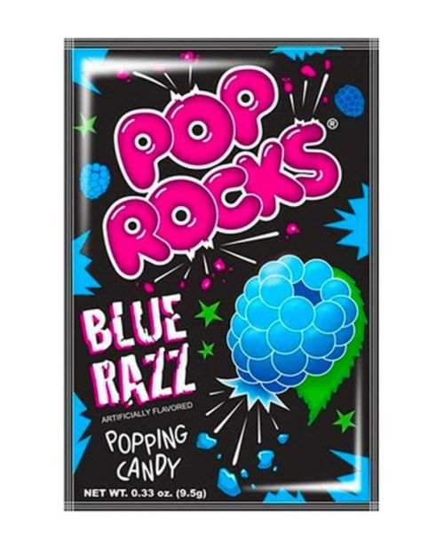 Pop Rocks Popping Candy – Blue Razz