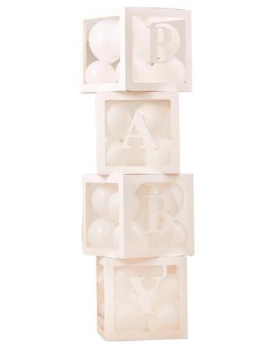 Pop Up Baby Blocks Balloon Decorating Kit