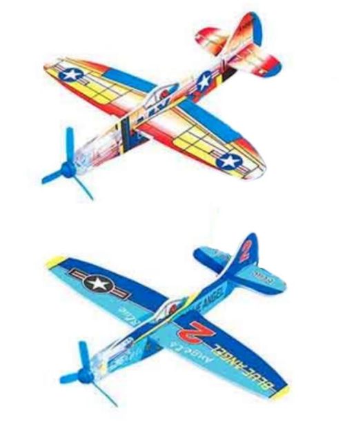 Power Prop Glider Planes 2pk