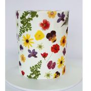 Edible Icing Image Wrap – Pressed Flowers