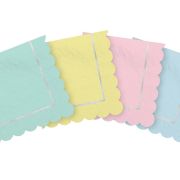Pretty Pastels Beverage Napkins 16pk