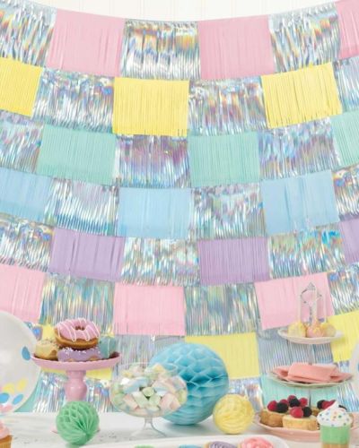Pretty Pastels Fringe Banners