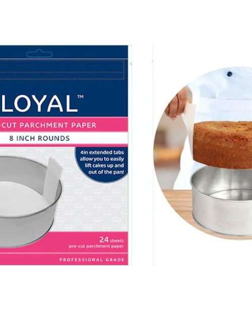 Pre-cut Parchment Paper Round 8in 24pk