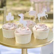 Princess Party Cupcake Toppers 12pk