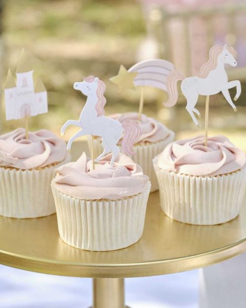 Princess Party Cupcake Toppers 12pk