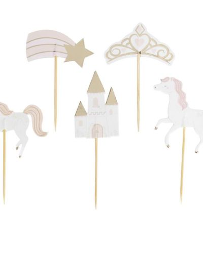 Princess Party Cupcake Toppers 12pk