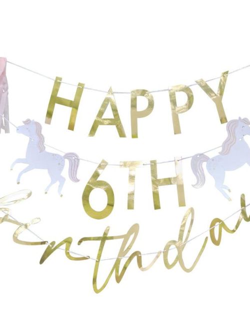 Princess Party Customisable Birthday Bunting