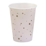 Princess Party Gold Star Cups 8pk