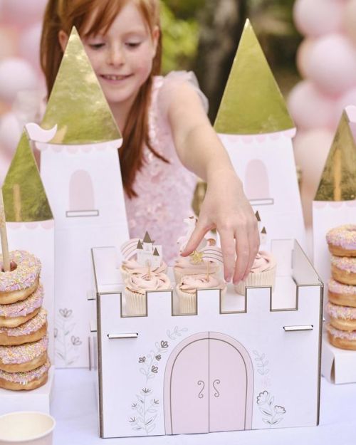 Princess Party Castle Treat Stand