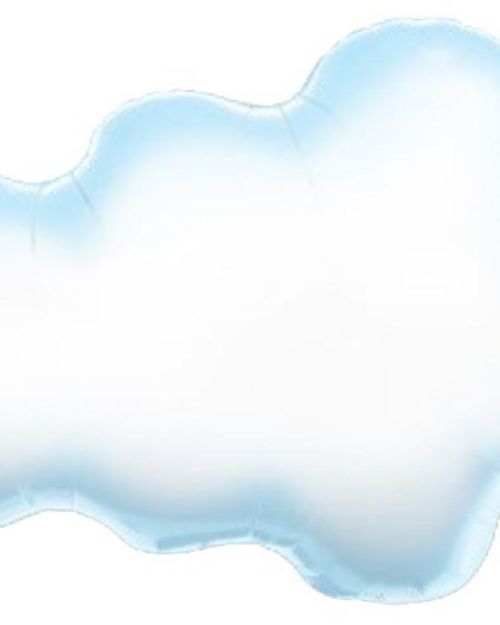 Puffy Cloud SuperShape Foil Balloon