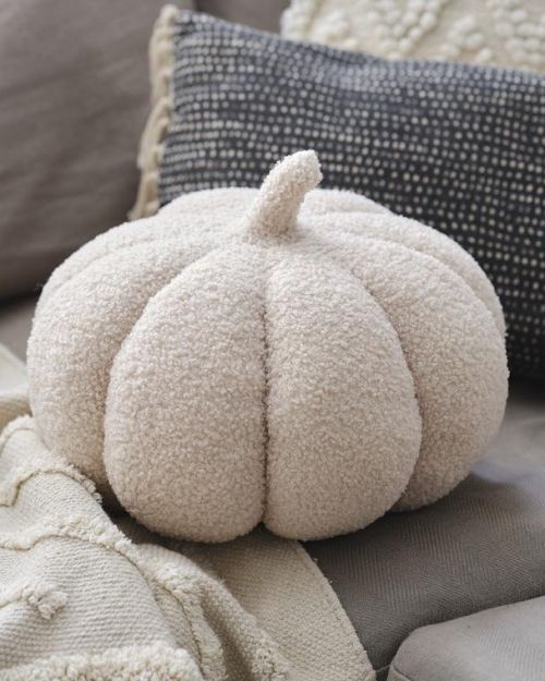 Pumpkin Spice Fabric Pumpkin – Large