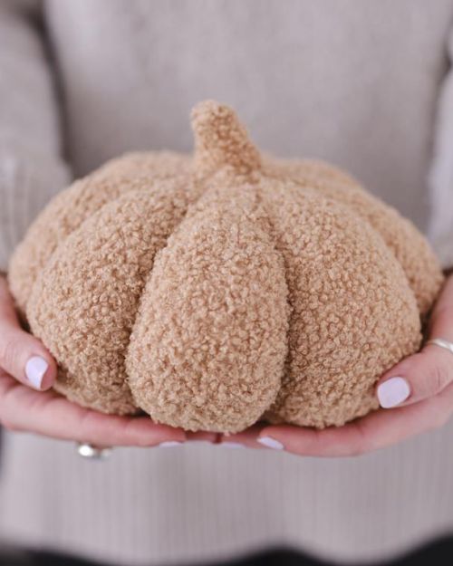 Pumpkin Spice Fabric Pumpkin – Medium