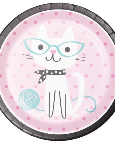 Purr-fect Party Dinner Plates 8pk