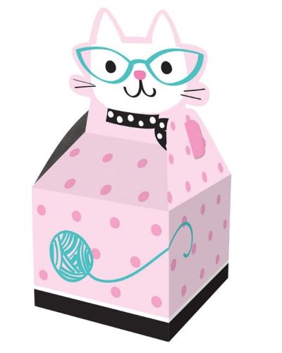 Purr-fect Party Favour Boxes 8pk