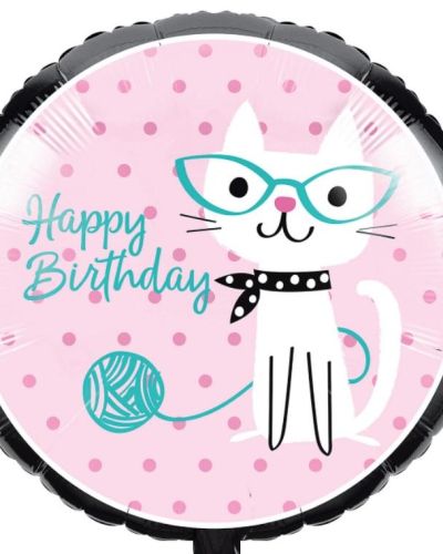 Purr-fect Party Foil Balloon