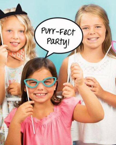 Purr-fect Party Photo Props