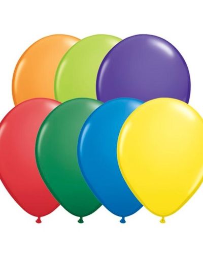 Rainbow Balloons 12cm 10pk