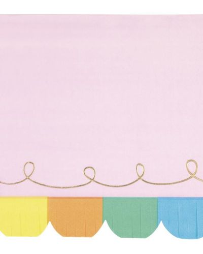 Rainbow Birthday Sweets Lunch Napkins 16pk