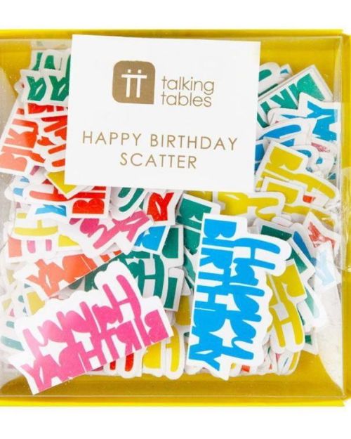 Rainbow Brights Table Scatters