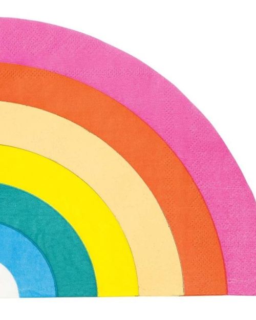 Rainbow Brights Napkins 16pk