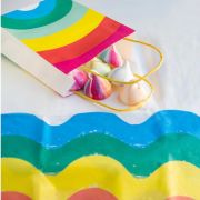 Rainbow Brights Retro Paper Tablecover