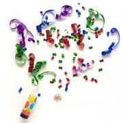 Rainbow Confetti Party Popper