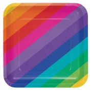 Rainbow Dinner Plates 8pk