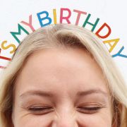 Rainbow Brights It’s My Birthday Headband