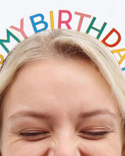Rainbow Brights It’s My Birthday Headband