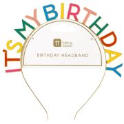 Rainbow Brights It’s My Birthday Headband
