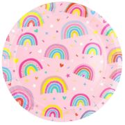 Rainbow Love Plates 8pk
